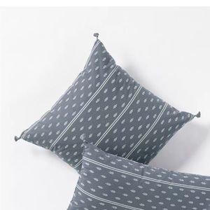 Studio McGee by Target blue/gray accent pillow